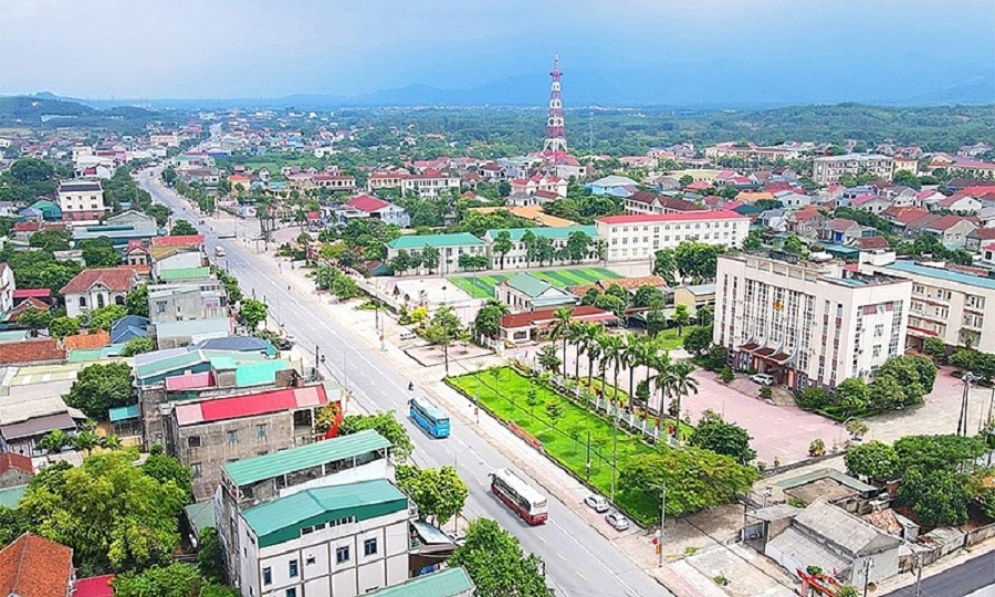 Dự án phát triển đô thị Thị xã Kỳ Anh thành đô thị xanh, thích ứng với biến đổi khí hậu. Ảnh: Tư liệu.