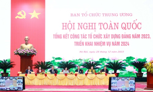 10 kết quả nổi bật công tác tổ chức xây dựng Đảng năm 2023