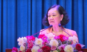 Thường trực Ban Bí thư, Trưởng Ban Tổ chức Trung ương Trương Thị Mai dự Hội nghị tổng kết công tác xây dựng Đảng tại Tây Ninh