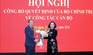 Phó Trưởng Ban Tuyên giáo Trung ương Lê Hải Bình được bổ nhiệm làm Tổng Biên tập Tạp chí Cộng sản