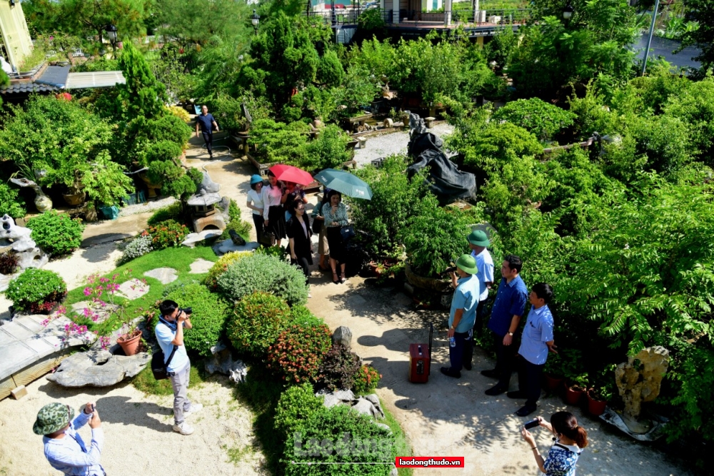 Xã Hồng Vân phát triển du lịch dựa trên một nền sản xuất nông nghiệp. Ảnh: TL