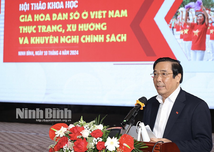 Đồng chí Nguyễn Thanh Bình, nguyên Ủy viên Trung ương Đảng, Chủ tịch Hội Người cao tuổi Việt Nam phát biểu khai mạc Hội thảo.
Đồng chí Nguyễn Thanh Bình, nguyên Ủy viên Trung ương Đảng, Chủ tịch Hội Người cao tuổi Việt Nam phát biểu khai mạc Hội thảo.
Đồng chí Nguyễn Thanh Bình, nguyên Ủy viên Trung ương Đảng, Chủ tịch Hội Người cao tuổi Việt Nam phát biểu khai mạc Hội thảo.
Đồng chí Nguyễn Thanh Bình, nguyên Ủy viên Trung ương Đảng, Chủ tịch Hội Người cao tuổi Việt Nam phát biểu khai mạc Hội thảo.