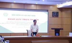 BHXH Việt Nam: Giao lưu trực tuyến về chính sách BHXH, BHYT, BHTN