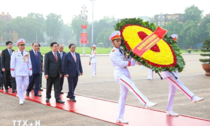 Lãnh đạo Đảng, Nhà nước vào Lăng viếng Chủ tịch Hồ Chí Minh