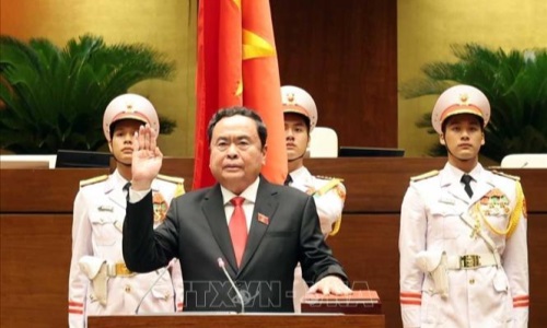 Ông Trần Thanh Mẫn trúng cử Chủ tịch Quốc hội khóa XV với tỷ lệ tán thành tuyệt đối