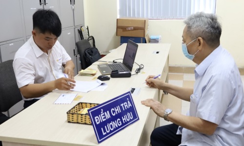 Người hưởng có quyền lựa chọn hình thức phù hợp, tiện lợi nhất để nhận lương hưu và trợ cấp BHXH