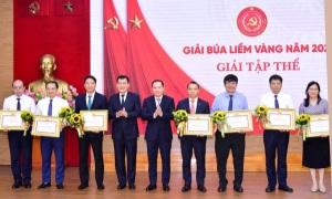 Đảng ủy Agribank đạt thành tích xuất sắc tiêu biểu Giải Búa liềm vàng Khối Doanh nghiệp Trung ương năm 2023