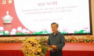 Giao ban công tác tổ chức xây dựng Đảng 14 tỉnh, thành phố khu vực phía Bắc