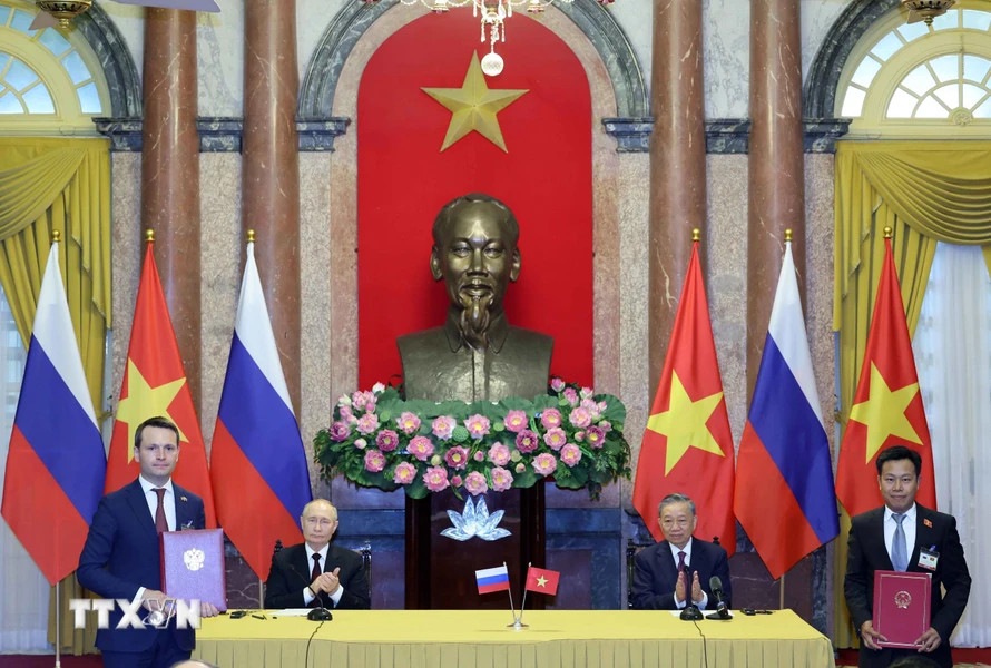 Chủ tịch nước Tô Lâm và Tổng thống