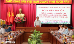Kiểm tra công tác bảo vệ chính trị nội bộ tại tỉnh Đắk Lắk