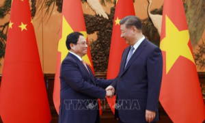 Thủ tướng Phạm Minh Chính hội kiến Tổng Bí thư, Chủ tịch Trung Quốc Tập Cận Bình