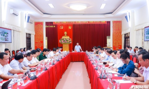 Nghệ An ban hành Chỉ thị tăng cường xây dựng, chỉnh đốn Đảng và hệ thống chính trị trong sạch, vững mạnh