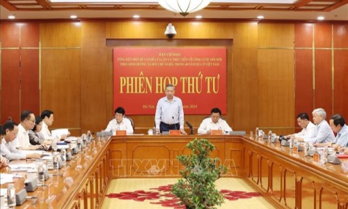 Tổng Bí thư, Chủ tịch nước Tô Lâm chủ trì Phiên họp thứ tư Ban Chỉ đạo Tổng kết 40 năm Đổi mới