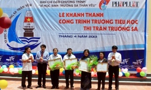 Khánh thành Trường tiểu học Trường Sa