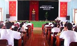 Xây dựng đội ngũ cán bộ, công chức cấp xã ở Nghệ An