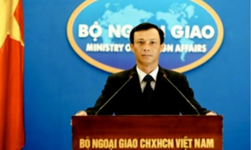Phản đối tàu Trung Quốc đâm tàu cá của Việt Nam