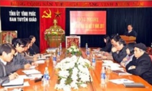 Nâng cao chất lượng đội ngũ cán bộ Ban Tuyên giáo Tỉnh ủy Vĩnh Phúc