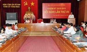 Công tác luân chuyển cán bộ ở Vĩnh Phúc