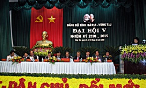 Đại hội đại biểu Đảng bộ tỉnh Bà Rịa - Vũng Tàu lần thứ V