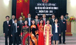 Đại hội Đảng bộ xã Liên Mạc (Từ Liêm, Hà Nội) lần thứ XXI