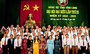 Đại hội đại biểu Đảng bộ tỉnh Vĩnh Long lần thứ IX