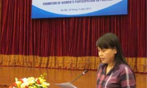 Bàn về chính sách thúc đẩy sự tham gia của phụ nữ trong lãnh đạo