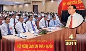 Giới thiệu nội dung Tạp chí Xây dựng Đảng in số 4-2011