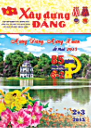 Tạp chí Xây dựng Đảng số 2+3/2015