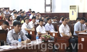Lạng Sơn quan tâm công tác đào tạo, bồi dưỡng đội ngũ cán bộ