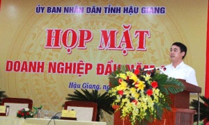 “Doanh nghiệp đến, Hậu Giang vui”