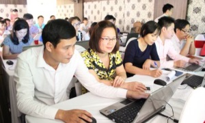 Tập huấn hướng dẫn sử dụng phần mềm  quản lý cơ sở dữ liệu môi trường y tế