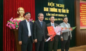 Ban Bí thư Trung ương Đảng chuẩn y chức vụ Phó Bí thư Tỉnh ủy Lâm Đồng