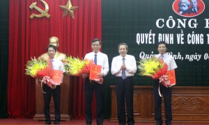 Đồng chí Trần Thắng giữ chức Phó Bí thư Tỉnh ủy Quảng Bình