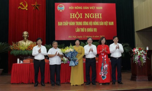 Tân Phó Chủ tịch Hội Nông dân Việt Nam
