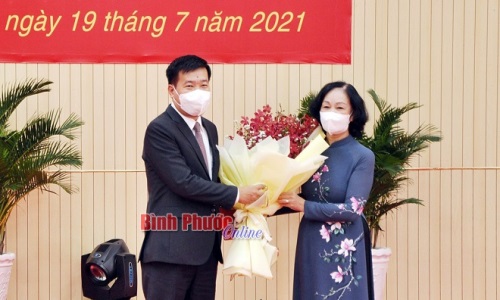 Đồng chí Nguyễn Mạnh Cường, Ủy viên Trung ương Đảng, Phó Trưởng Ban Đối ngoại Trung ương được điều động, bổ nhiệm giữ chức Bí thư Tỉnh ủy Bình Phước.