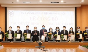 Hà Nội điều động, bổ nhiệm nhiều lãnh đạo chủ chốt