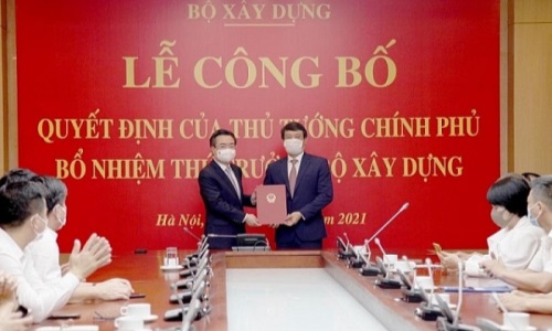 Bộ Xây dựng có tân Thứ trưởng