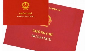 Không yêu cầu về chứng chỉ ngoại ngữ, tin học trong quy định về trình độ đào tạo, bồi dưỡng theo tiêu chuẩn ngạch, chức danh