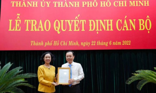 Bộ Chính trị chuẩn y tân Phó Bí thư Thành ủy TP. Hồ Chí Minh