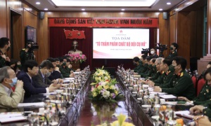 Tô thắm phẩm chất Bộ đội Cụ Hồ