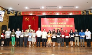 Bế giảng lớp bồi dưỡng, cập nhật kiến thức cho cán bộ diện Ban Thường vụ Đảng ủy Khối Các cơ quan Trung ương quản lý năm 2019
