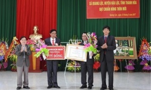 Đảng bộ huyện Hậu Lộc (Thanh Hóa) lãnh đạo xây dựng nông thôn mới