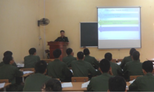 Nơi ươm mầm những cán bộ làm công tác đảng, công tác chính trị trong quân đội