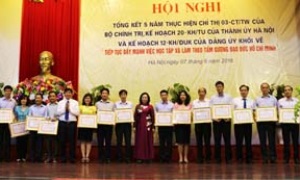 Đảng bộ Khối các trường đại học, cao đẳng Hà Nội tổng kết 5 năm thực hiện Chỉ thị số 03-CT/TW của Bộ Chính trị