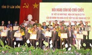 Thực hiện Chỉ thị số 05 của Bộ Chính trị ở Lâm Đồng