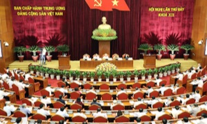 Ngày làm việc thứ ba của Hội nghị lần thứ bảy Ban Chấp hành Trung ương Ðảng khóa XII