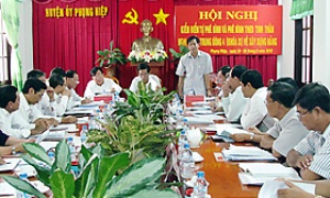 Đảng bộ Hậu Giang coi trọng công tác luân chuyển và đào tạo, bồi dưỡng cán bộ