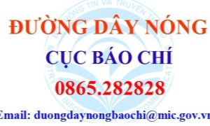 Cục Báo chí thiết lập đường dây nóng