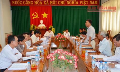 An Giang chú trọng kiện toàn đội ngũ cán bộ cơ sở