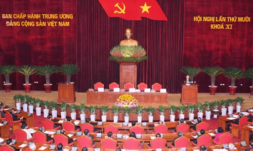 Thông báo Hội nghị Trung ương 10, khóa XI